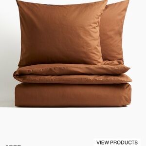 H&M COTTON KING DUVET COVER SET